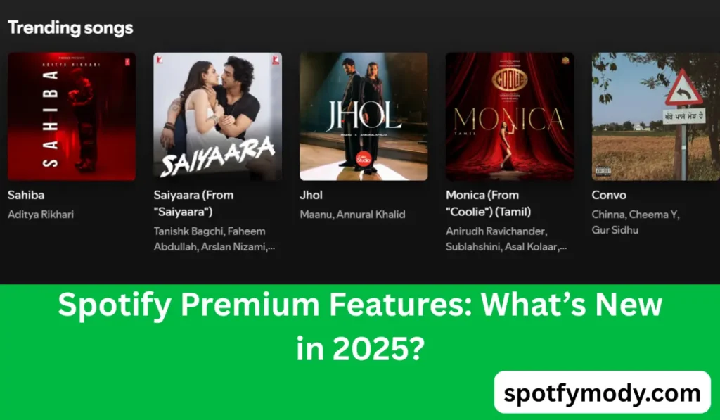 Spotify Premium Features