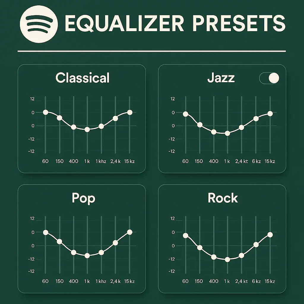 Spotify Equalizer Presets for Different Genres