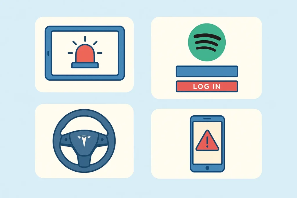 Spotify License Error Tesla After Update